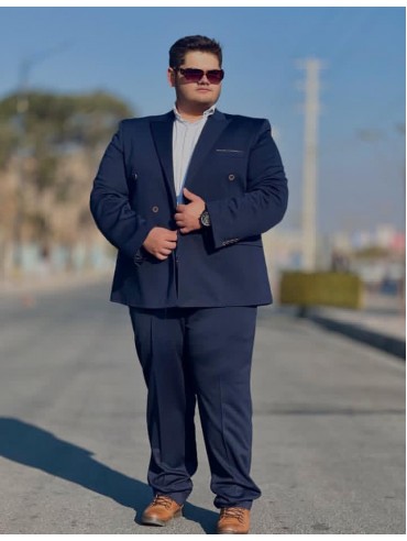 کت شلوار سایز بزرگ کد 3343
