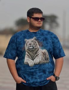تیشرت طرح ببر