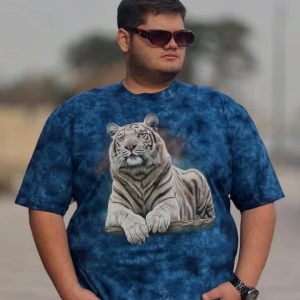 تیشرت طرح ببر