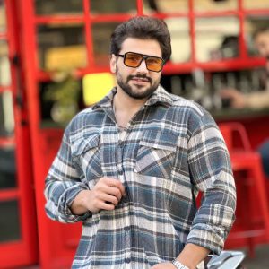 پیراهن پشمی در رنگ بندی (3)