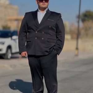 کت شلوار دبل 58 تا 68 ایکس لارج
