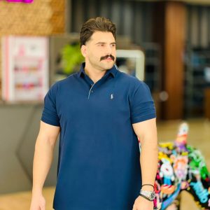 تیشرت یقه دار سایز بزرگ 14041204