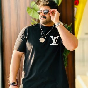 تیشرت LV سنگ شور شده (2)