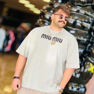 تیشرت گلدوزی miu miu