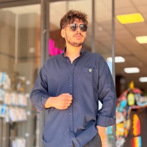 پیراهن آستین بلند سایز بزرگ 3 تا 5 ایکس لارج (4)
