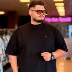 تیشرت پنبه ماکان مشکی