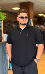 تیشرت یقه دار در رنگ بندی - تصویر 3