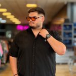 پیراهن آستین کوتاه مشکی (1)
