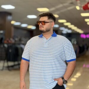 تیشرت راه راه سایز بزرگ